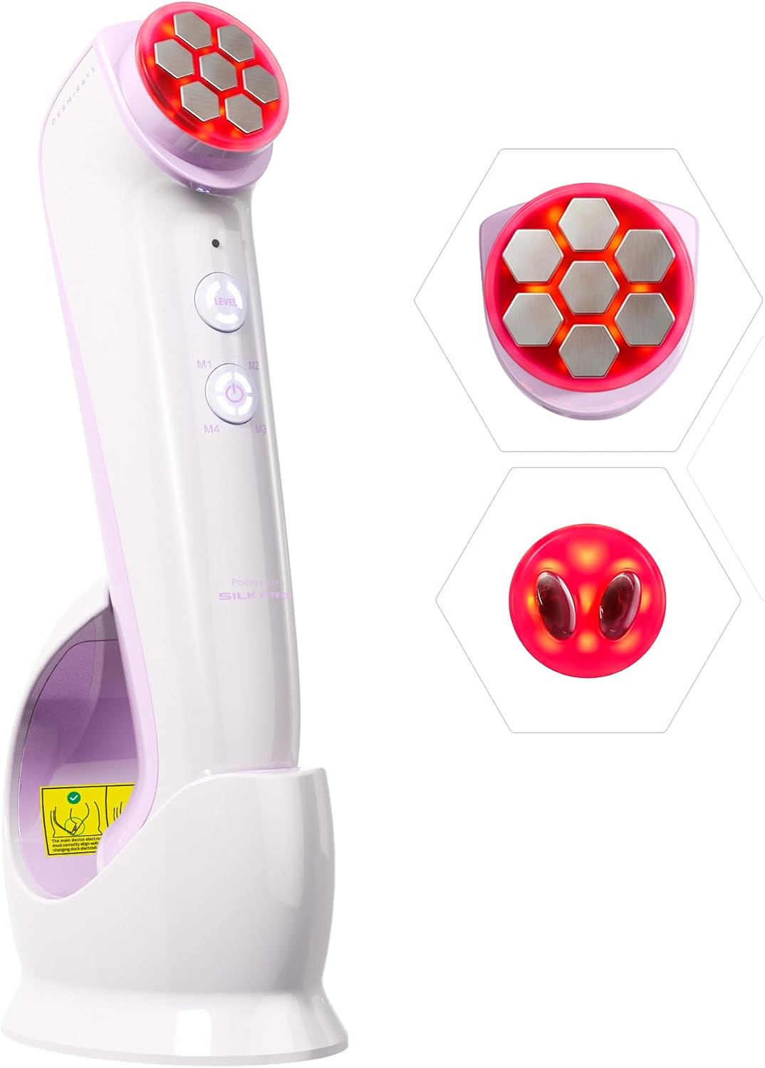 DermRays Dispositivo multifuncional de microcorriente con luz | EMS...