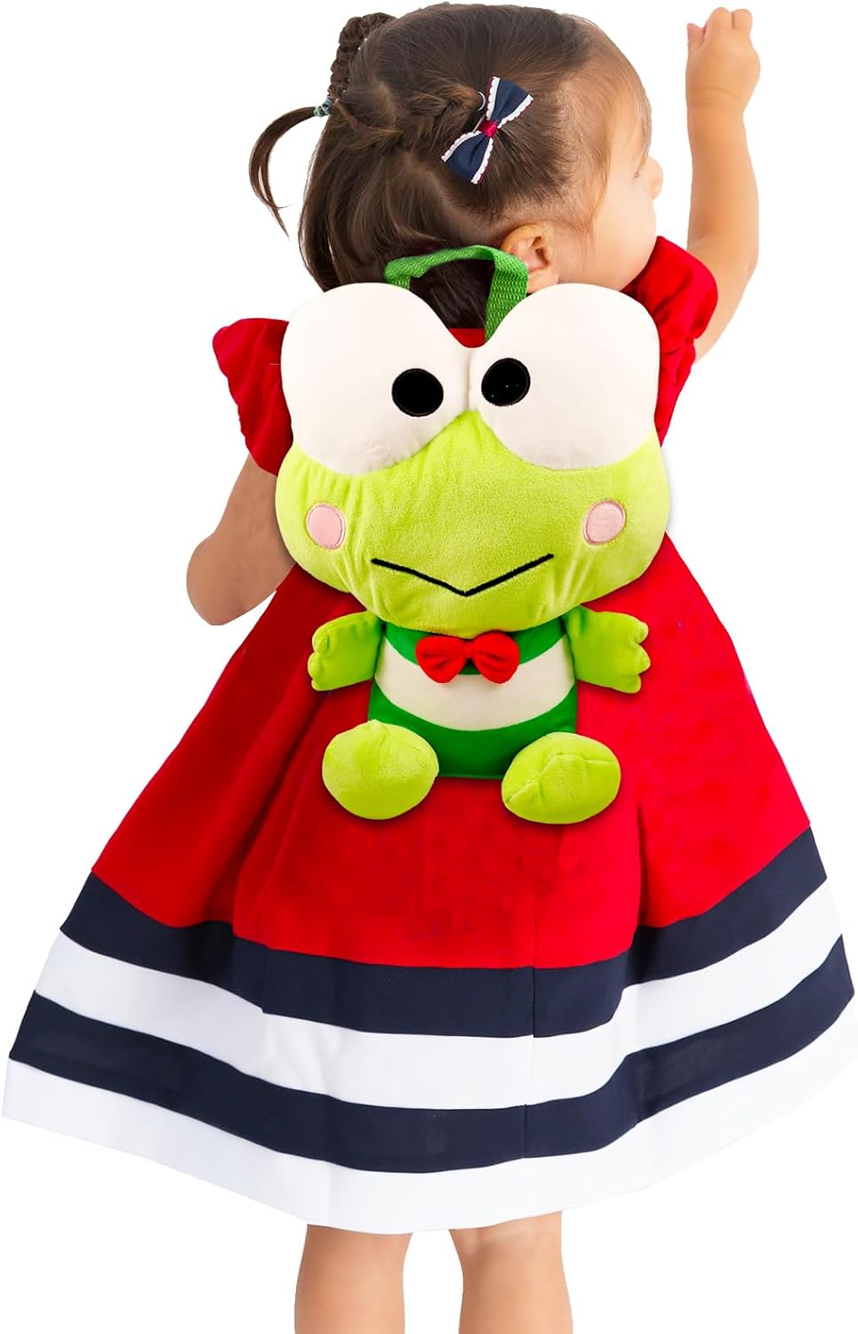 Hello Kitty and Friends Keroppi - Juego de mochila de peluche de 14...