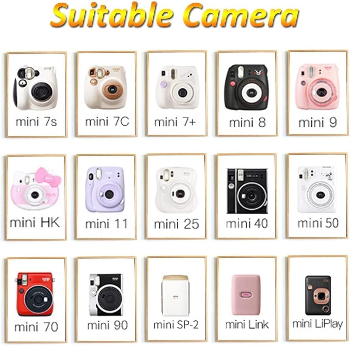 Fujifilm - Película para cámara instantánea Instax Mini con unidad...