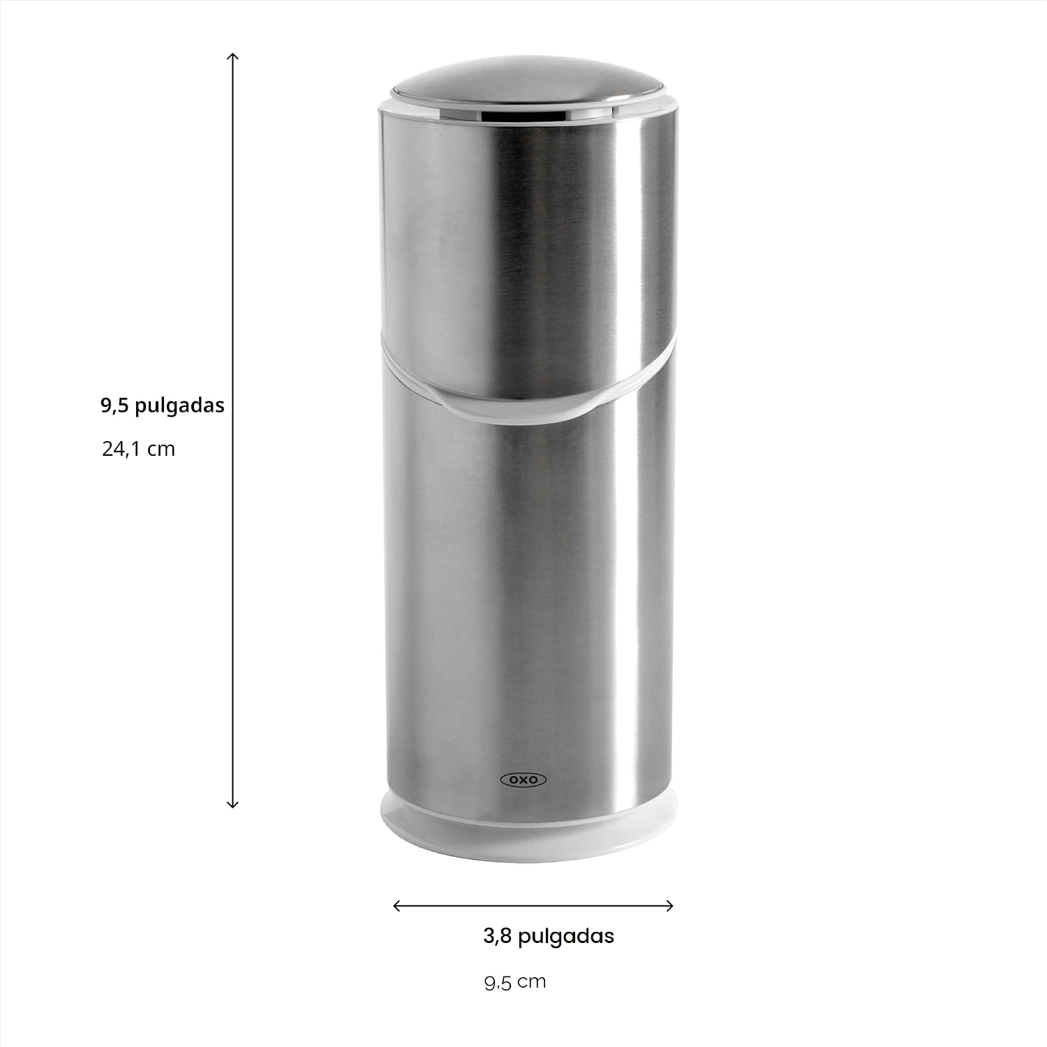 OXO Good Grips - Organizador de cepillos de dientes de acero inoxid...
