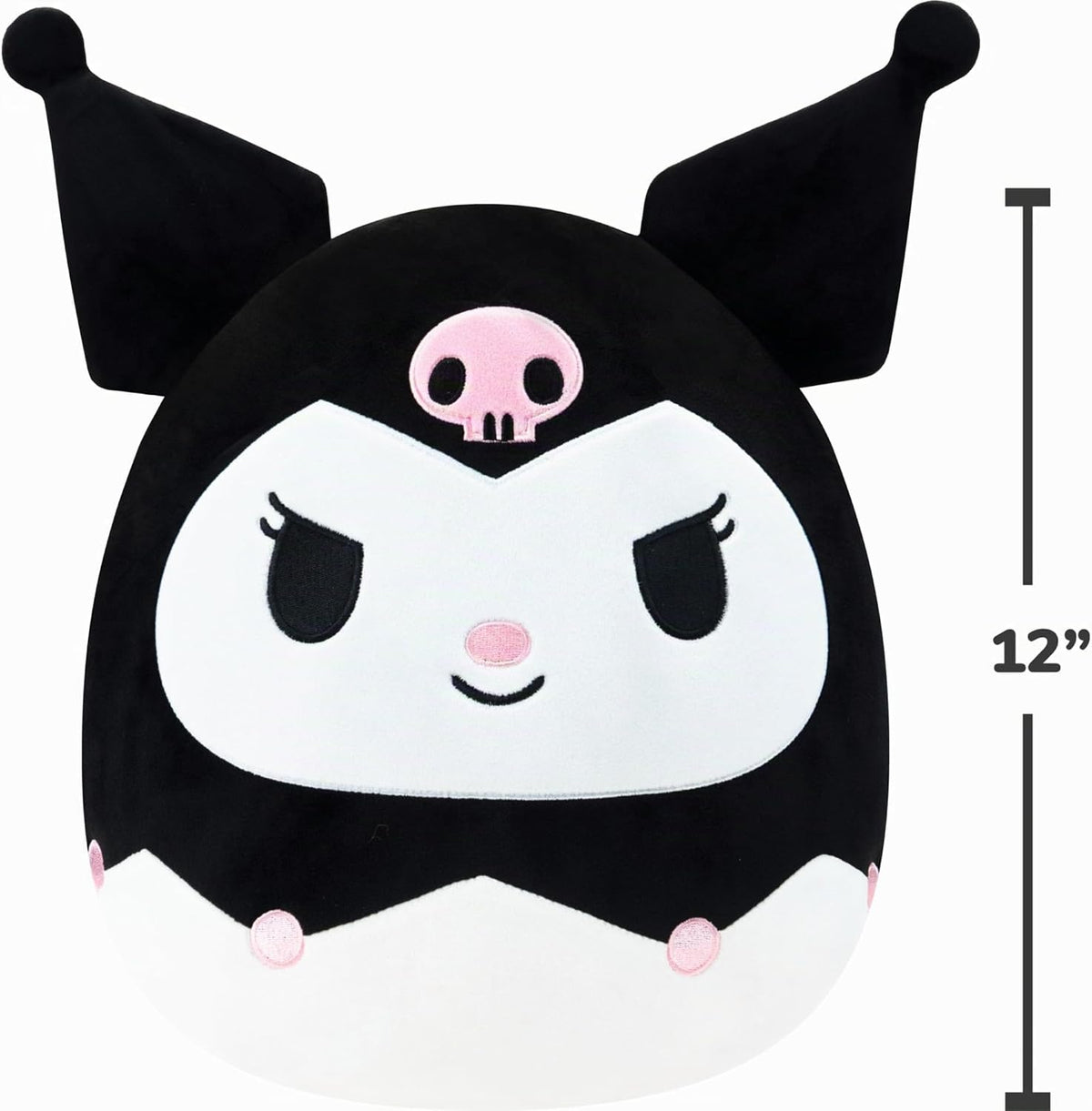 Squishmallows Sanrio Kuromi original de 12 pulgadas - Peluche ofici...