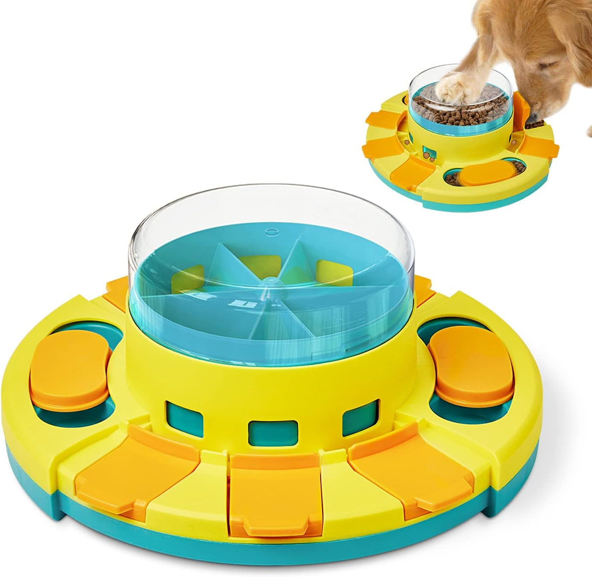 Potaroma Juguete Rompecabezas para Perros - 2 Niveles