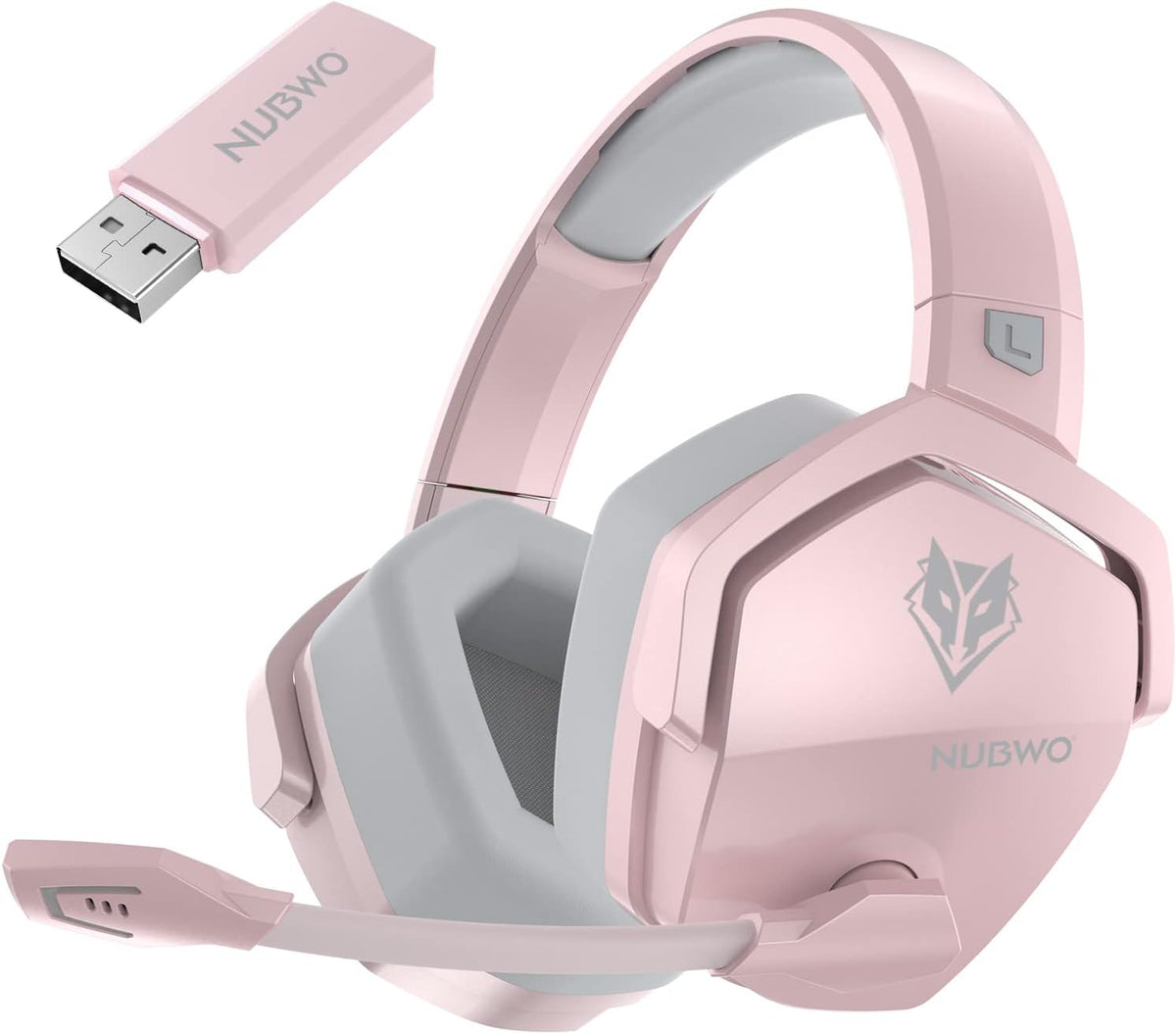 NUBWO G06 Auriculares Gaming Inalámbricos Duales con Micrófono para...