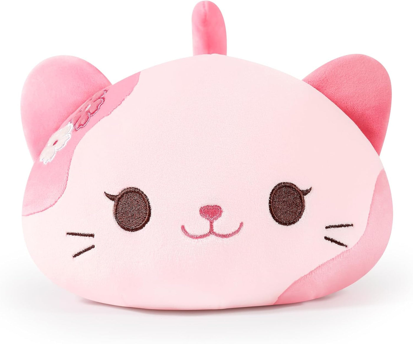 Onsoyours Sakura - Peluche original de gato de 20 pulgadas, almohad...