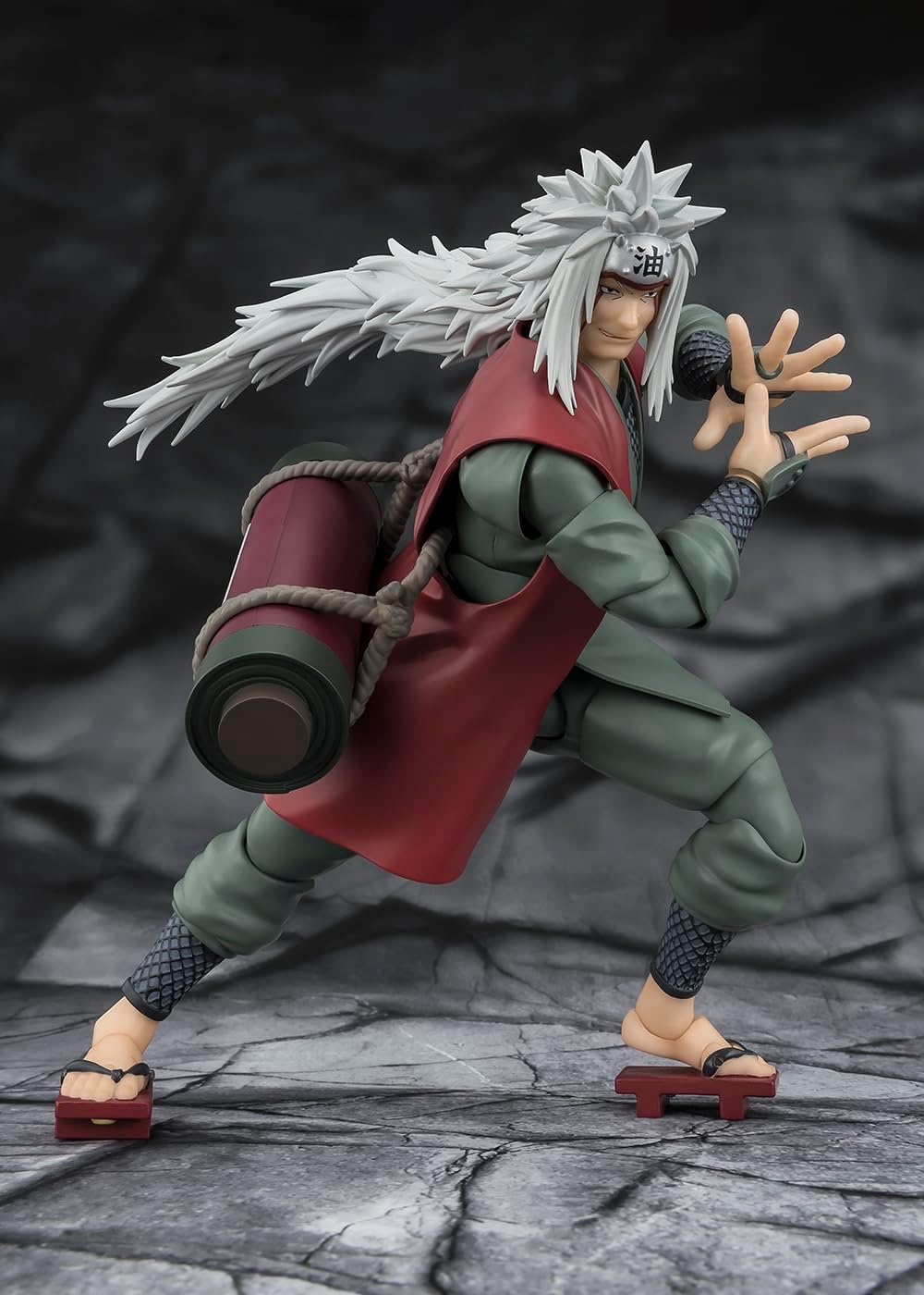 TAMASHII NATIONS - Naruto - Jiraiya -Maestro Heroico de la Hoja Ocu...