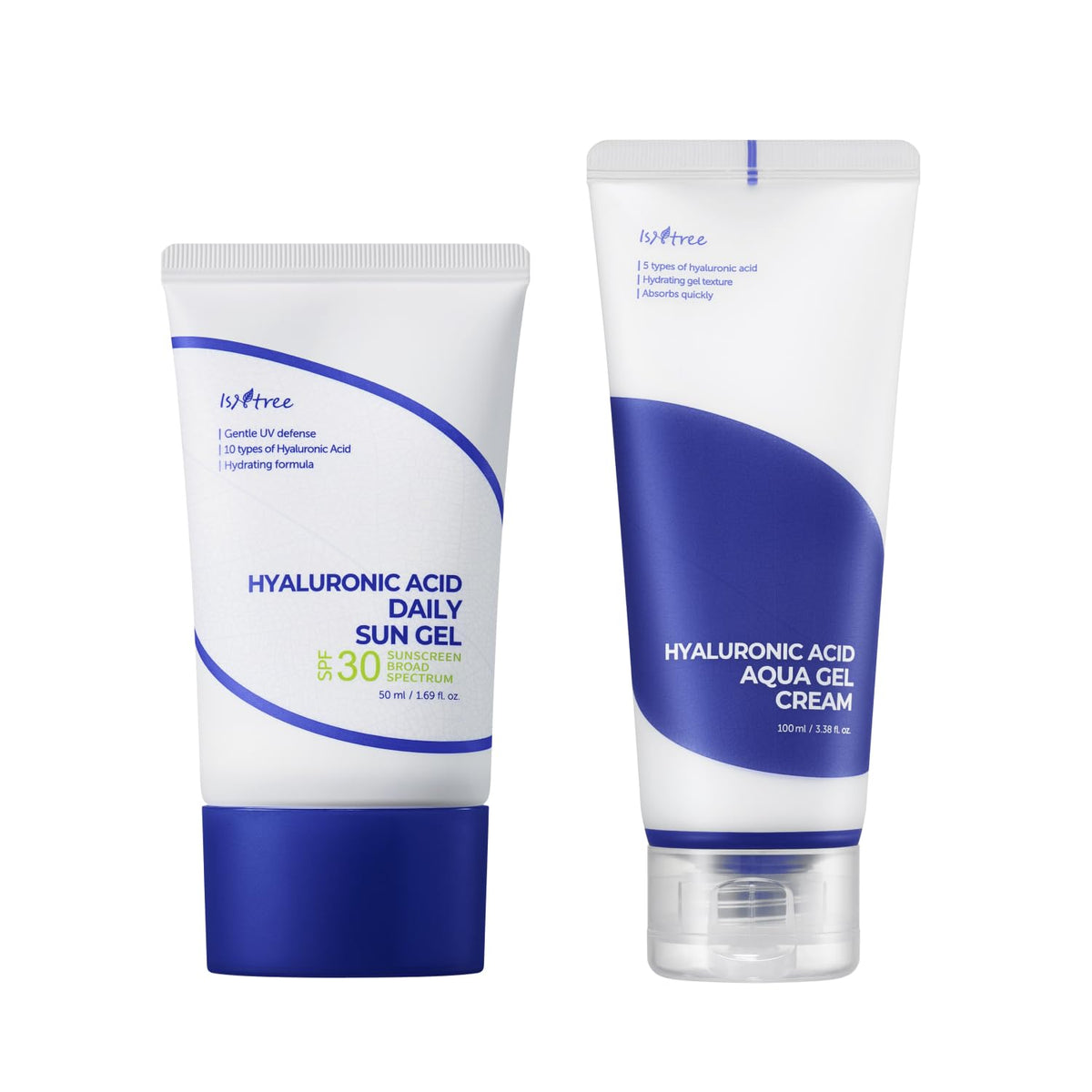 ISNTREE Gel solar diario de ácido hialurónico 1.7 fl oz, 1.69 onzas...