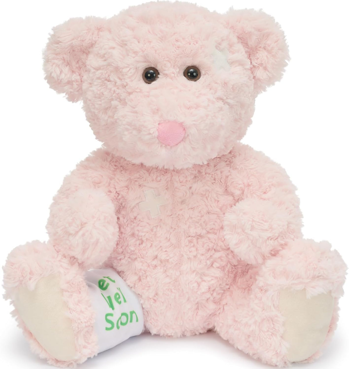 Muiteiur Oso de peluche Get Well Soon de 13.8 pulgadas, regalo de p...