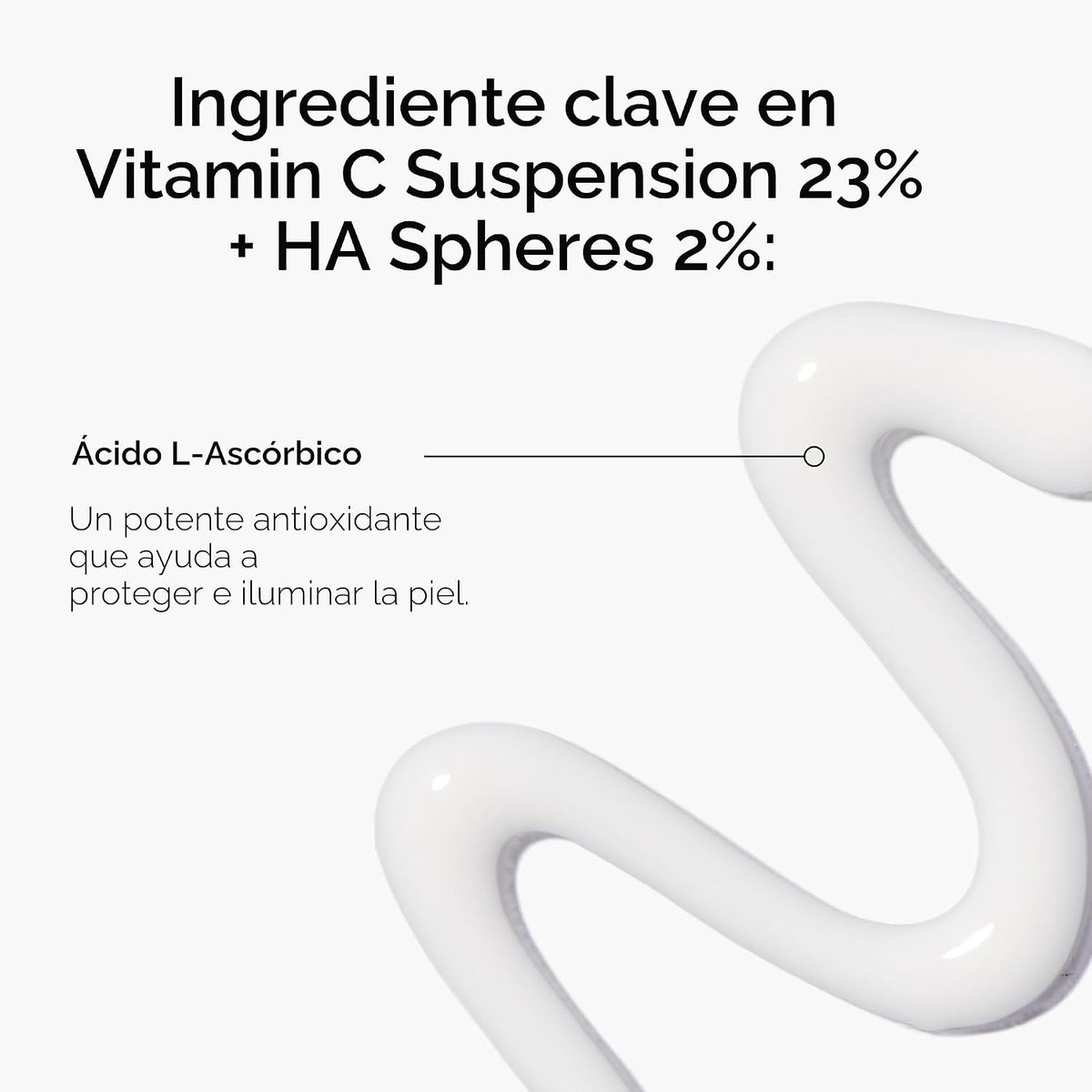 The Ordinary Vitamina C Suspensión 23% + Esferas de Ácido Hialuróni...