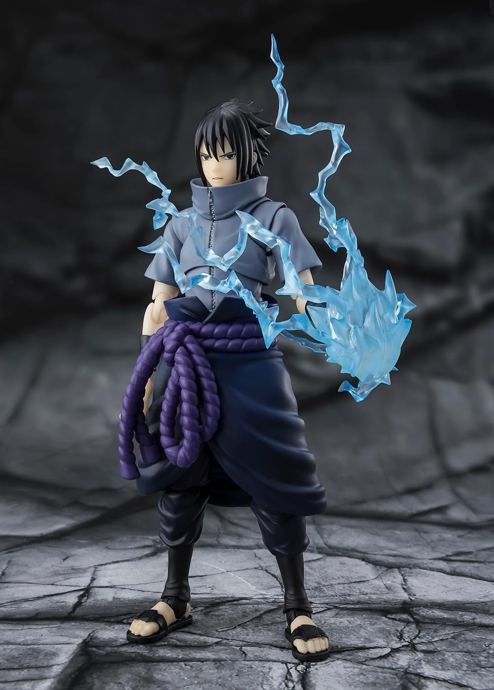 TAMASHII NATIONS - Naruto - Sasuke Uchiha -Solidary Shinobi- Figura...