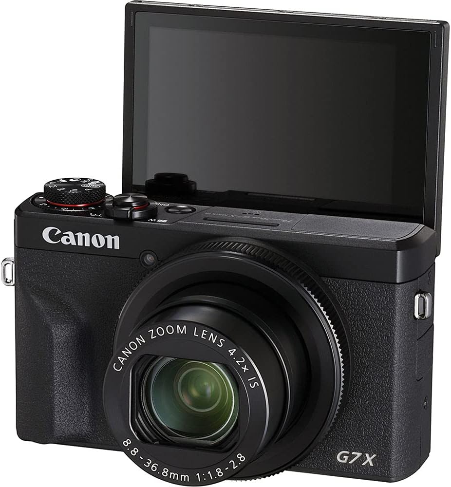 Canon PowerShot - Paquete de cámara digital G7 X Mark III | Sensor...