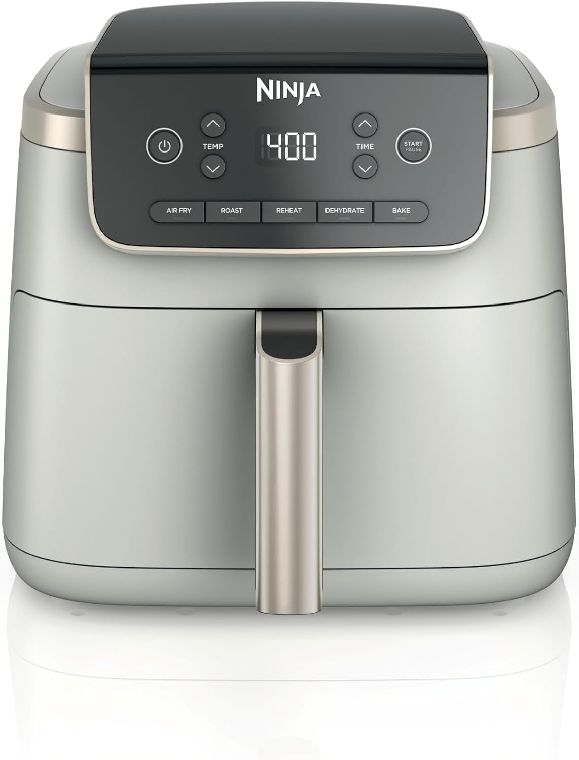 Ninja Air Fryer Pro, 5 cuartos de galón, 5 en 1, hueso y champán ex...