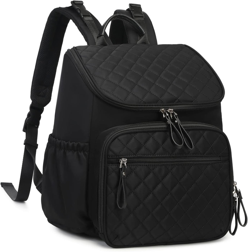 LORADI Mochila ligera para pañales, mediana | Clips para cochecito,...