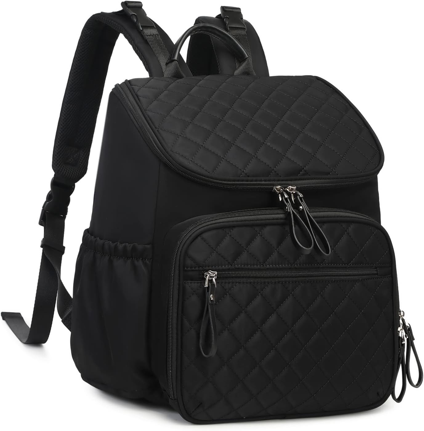 LORADI Mochila ligera para pañales, mediana | Clips para cochecito,...