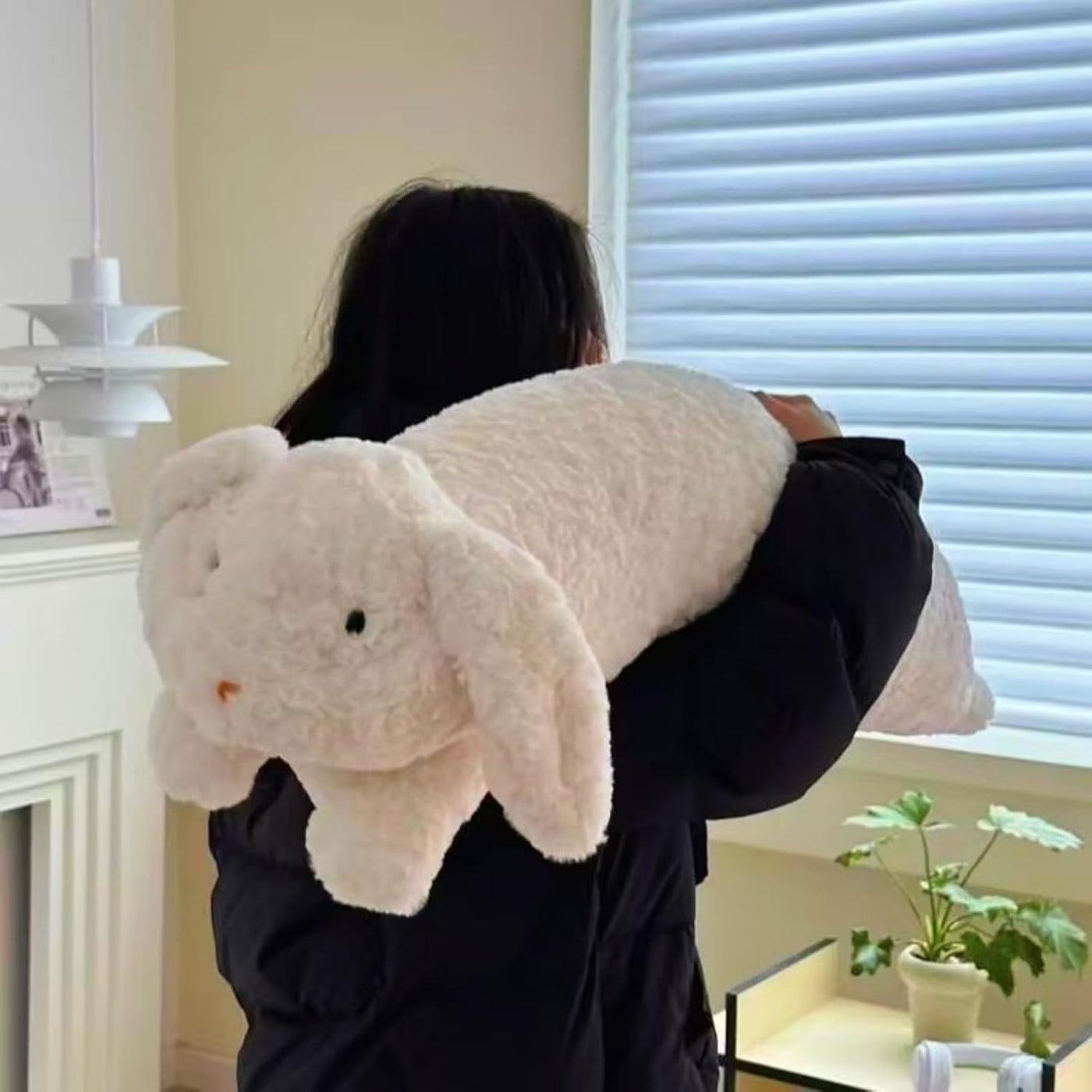 Ryttir Peluche de Conejo Grande de 40 Pulgadas 15% Más Gordito, Ani...
