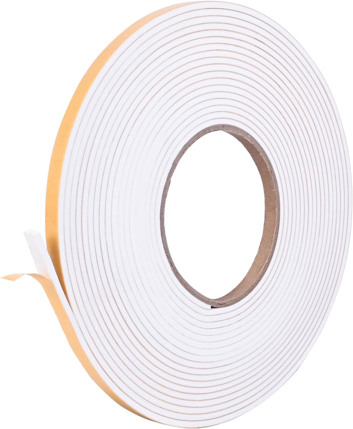 Kikerike Cinta de espuma autoadhesiva de 1\/4 pulgadas x 1\/8 pulga...