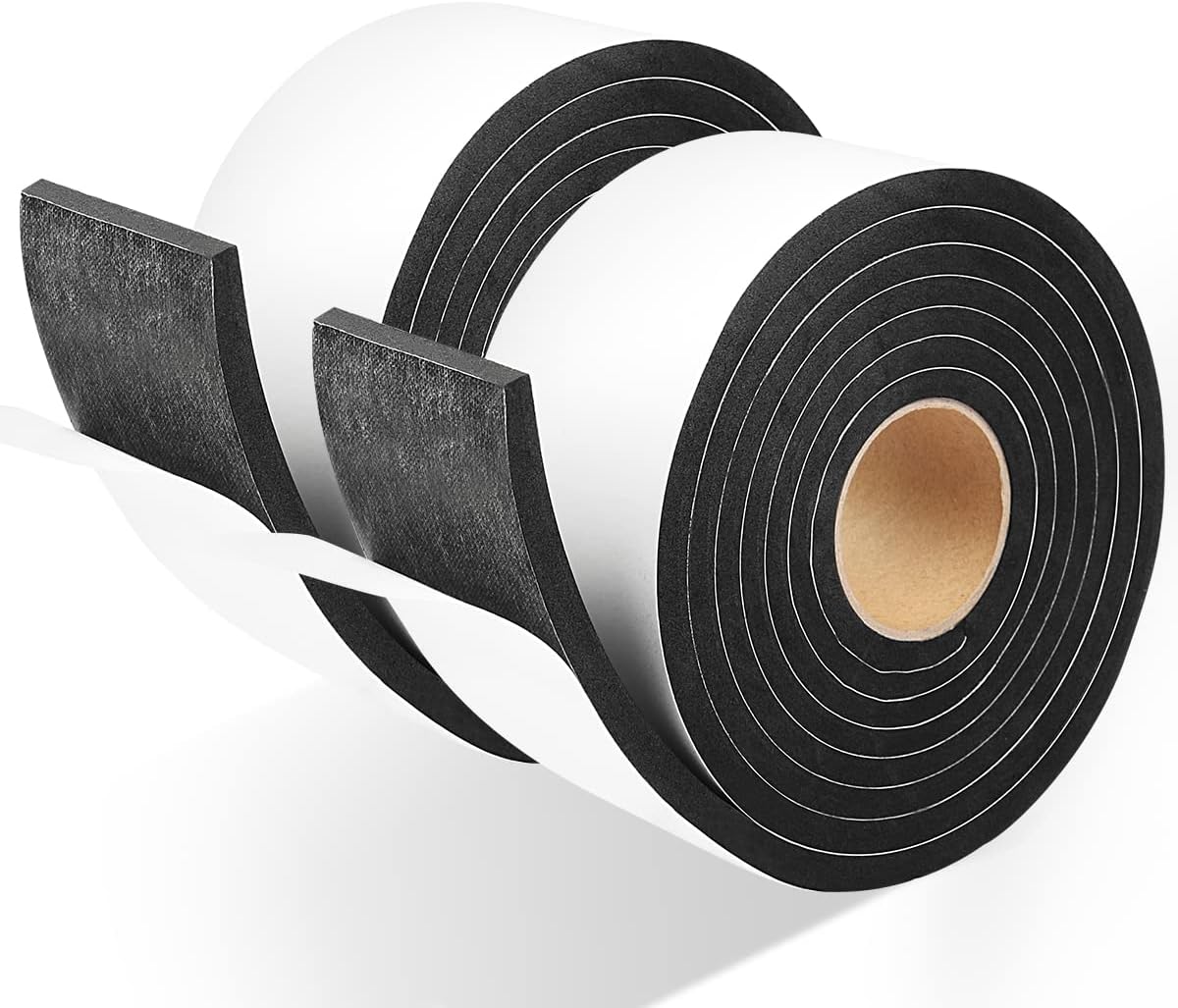 2 rollos de cinta de espuma selladora, 2'' de ancho x 1\/4&...