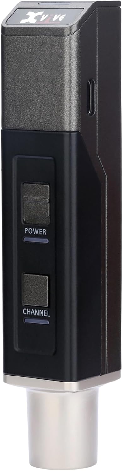 Xvive M5D Sistema de micrófono inalámbrico dual con 2 transmisores...