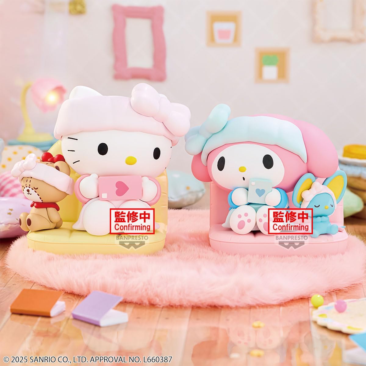 Banpresto - Sanrio - Hello Kitty (ver. A) Figura de tiempo relajant...