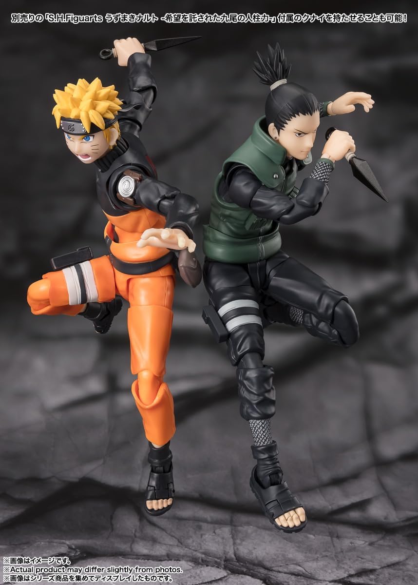 TAMASHII NATIONS - Naruto Shippuden - Shikamaru Nara -Estratega Bri...