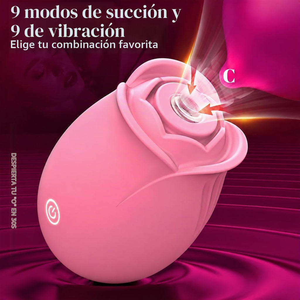 Gasevimo Vibrador de juguete sexual rosa para mujeres, control de a...