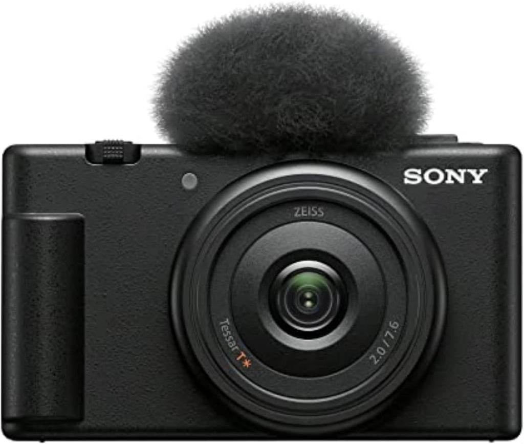 Sony ZV-1F Cámara de Vlog para Creadores de Contenido y Vloggers Negro