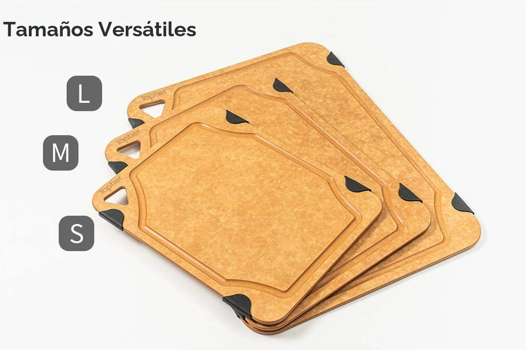 Tabla de cortar, tabla de cortar Toptier de fibra de madera para co...