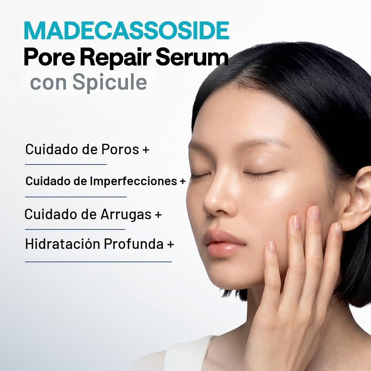 Mediheal Madecassoside - Suero reparador de poros de 1.35 onzas líq...