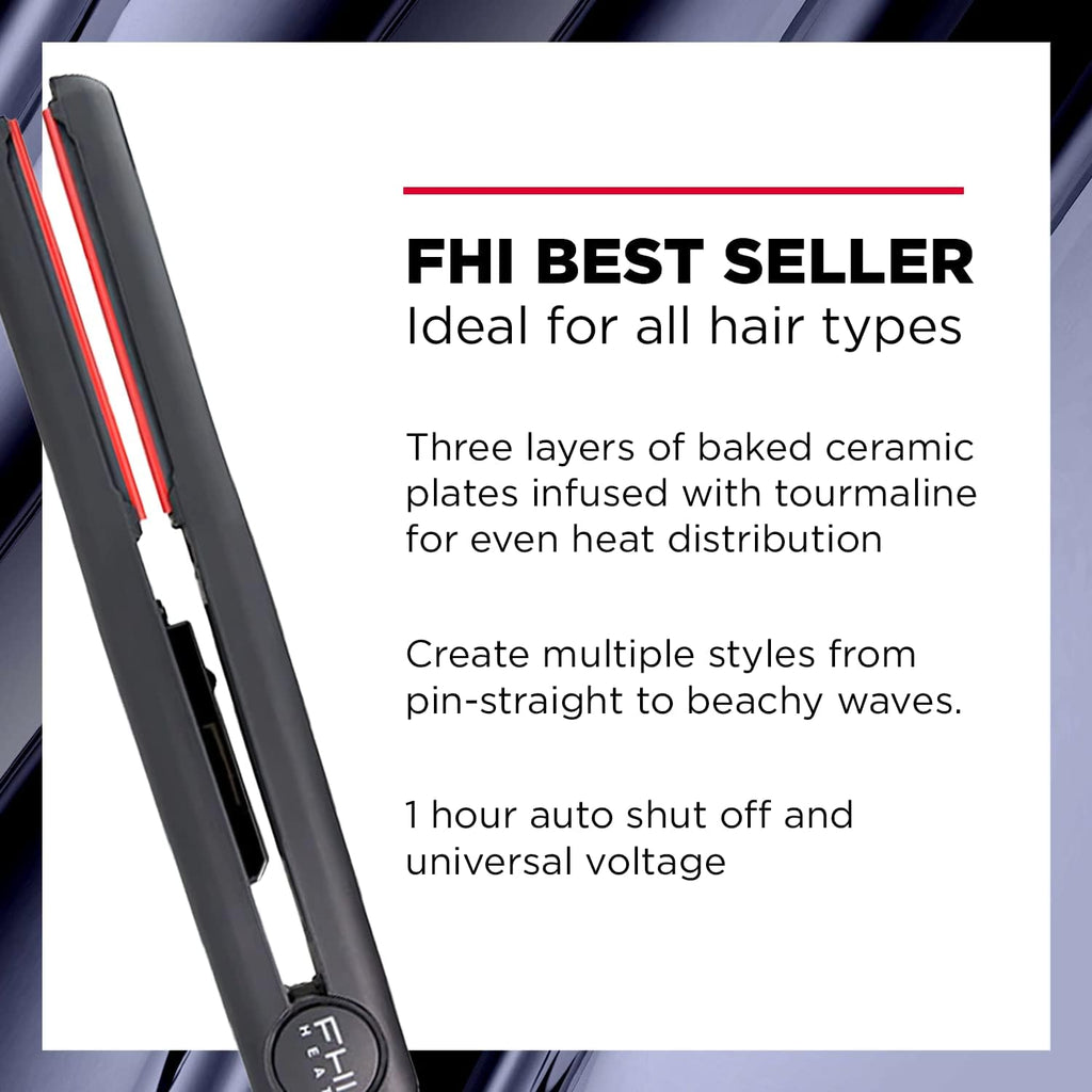 FHI Heat Platform Pro Styling Turmalina Plancha de pelo 1" | 140°\u...