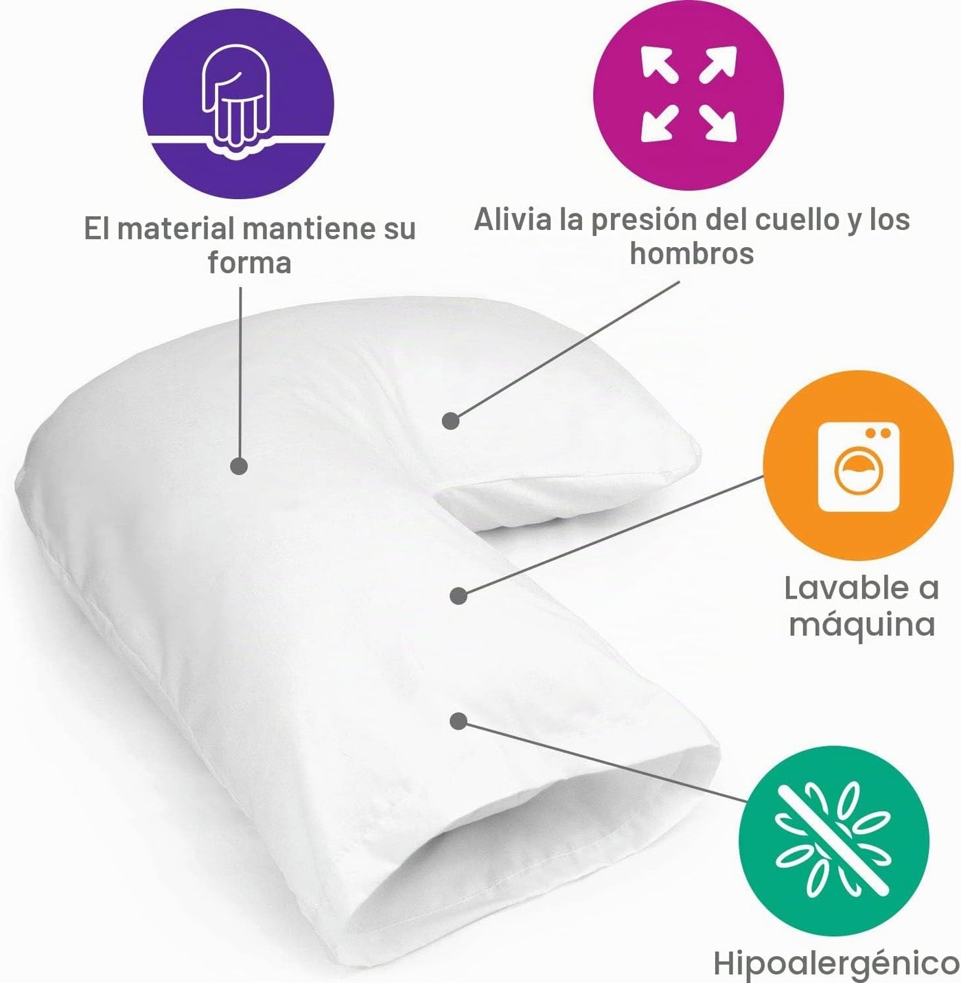 Almohada corporal DMI