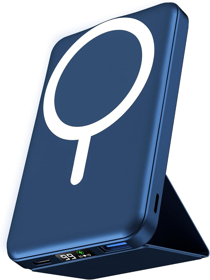 podoru para MagSafe Power Bank 10000 mAh, cargador portátil magnéti...