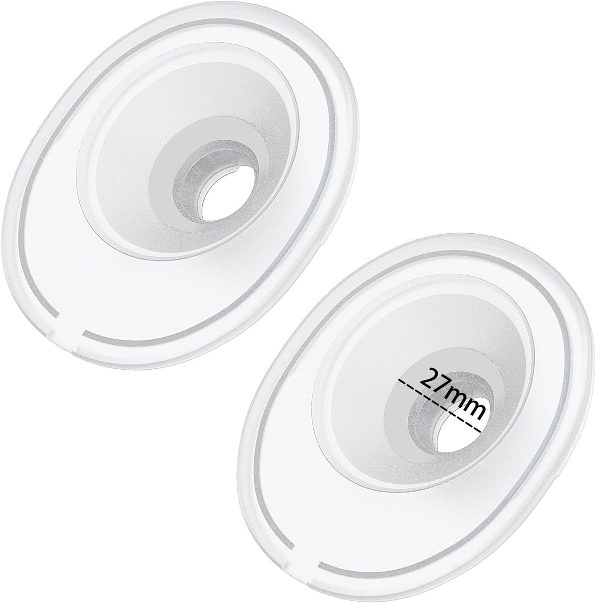 2 piezas de brida de 1.063 in compatibles con extractor de leche Mo...