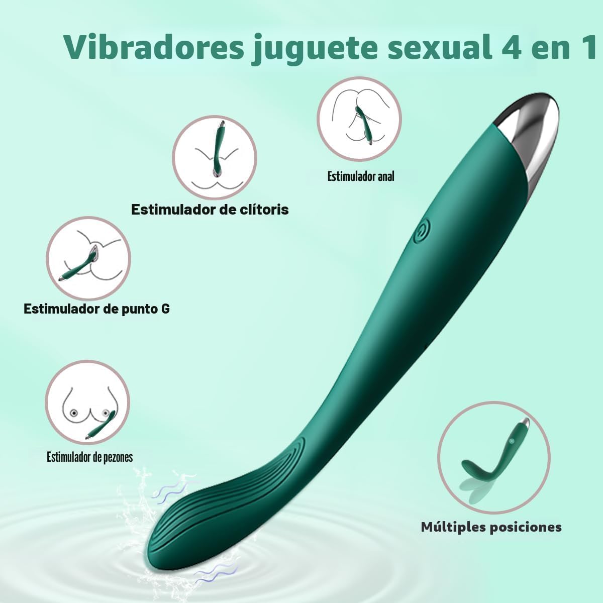 Juguetes sexuales para adultos para mujeres, vibrador de punto G de...