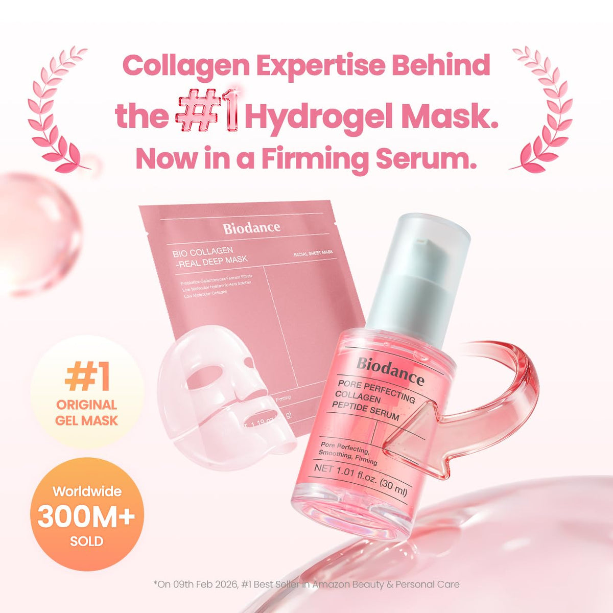 BIODANCE Suero facial de péptido de colágeno reafirmante para | Col...