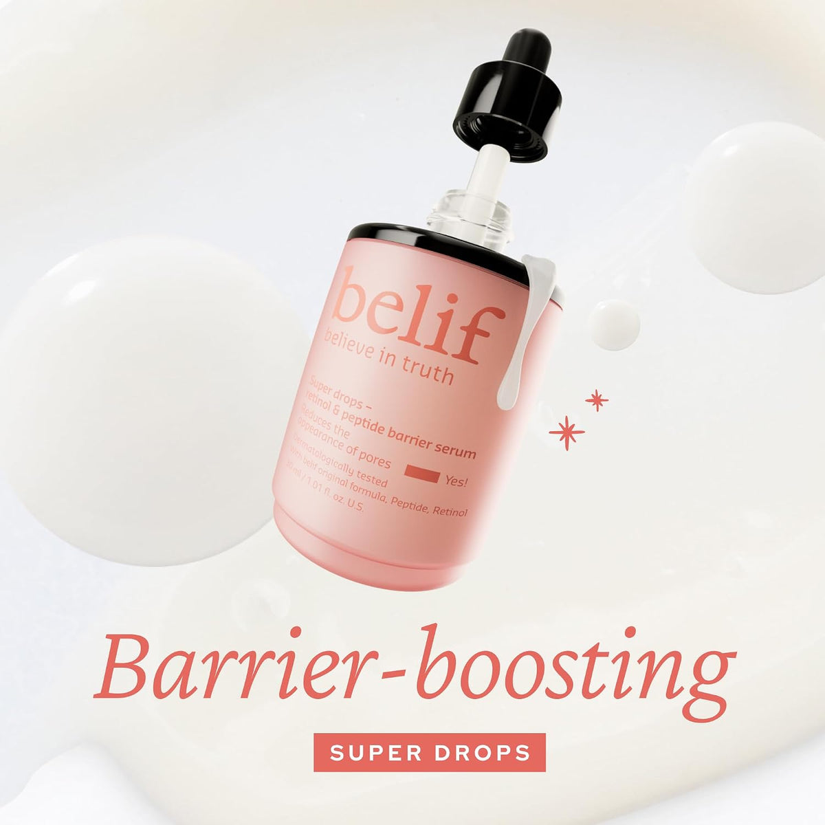 belif Retinol &amp; Peptide Super Drops Serum - Refuerzo de la piel...