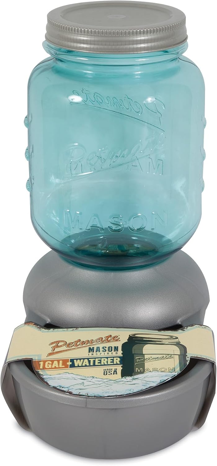 Bebedero Petmate Mason Replendish | Dispensador de agua sin BPA par...