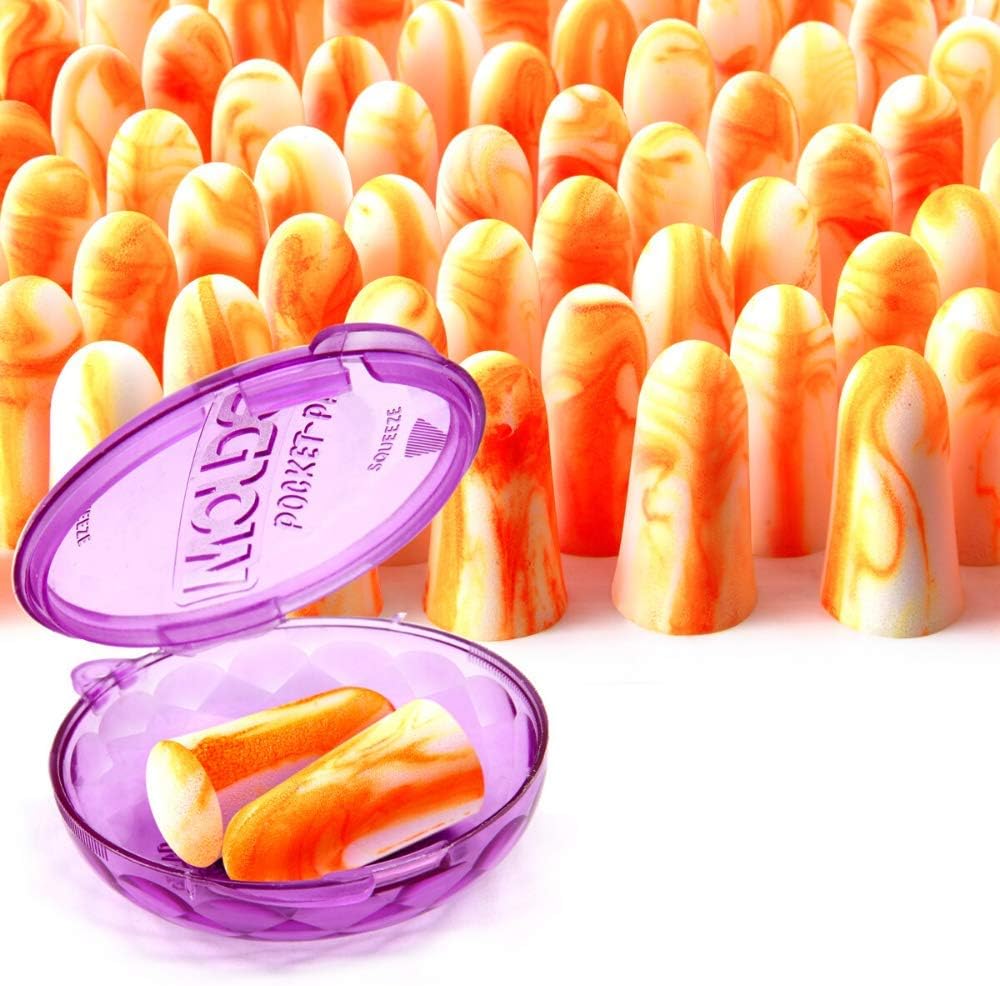MOLDEX Tapones para los oídos de espuma suave, 100 pares de tapones...