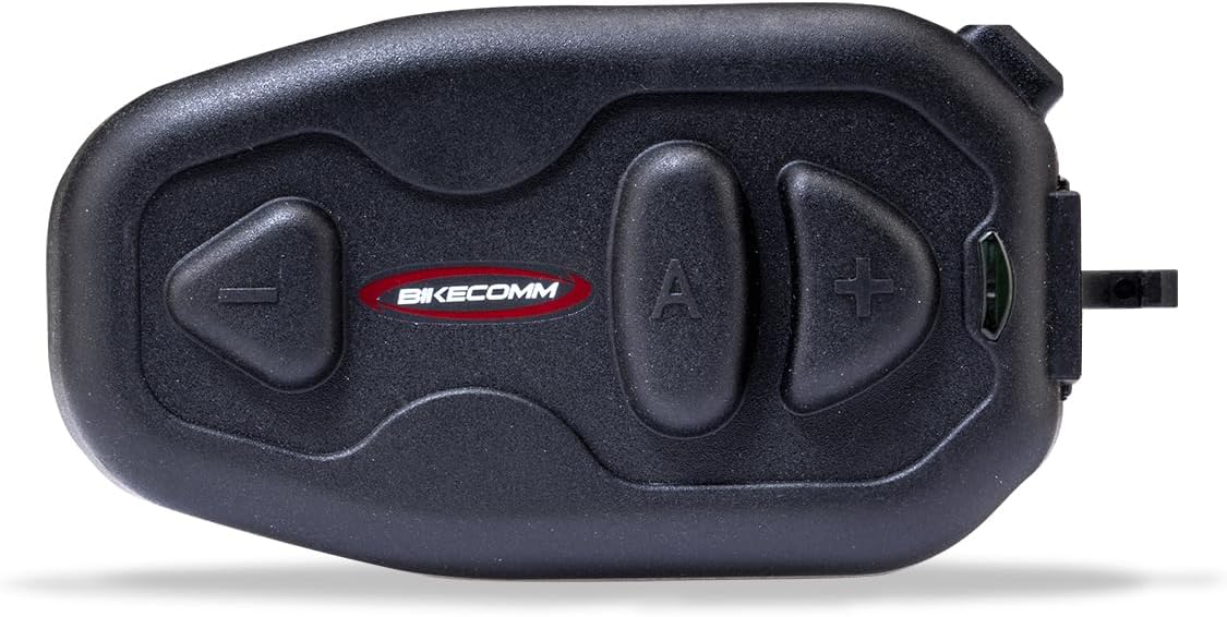 BIKECOMM Salut - Altavoces de casco de motocicleta intercomunicador...