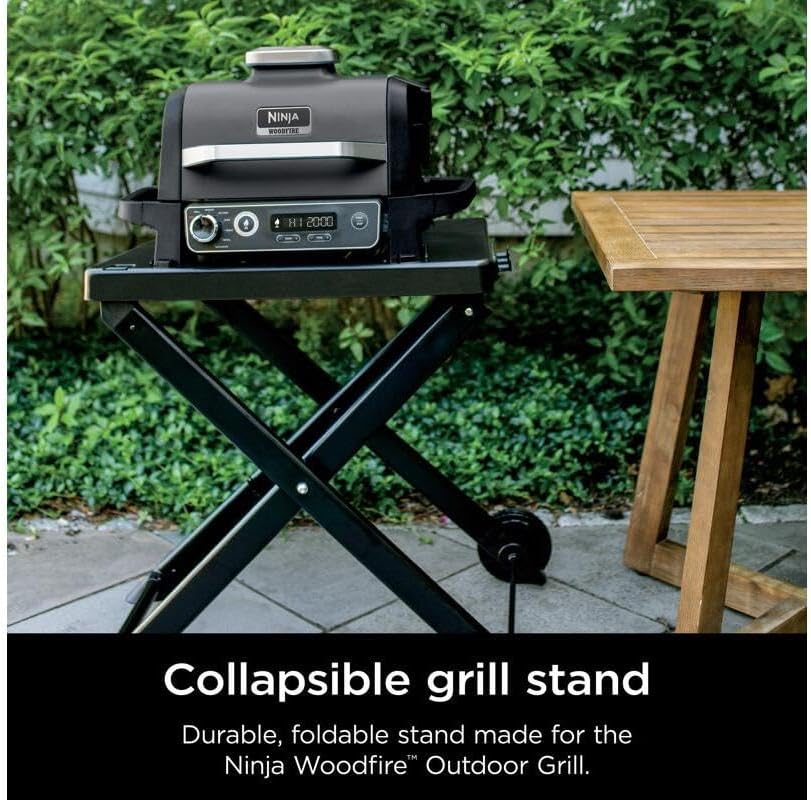 Soporte plegable para parrilla de exterior Ninja XSKSTAND Woodfire,...