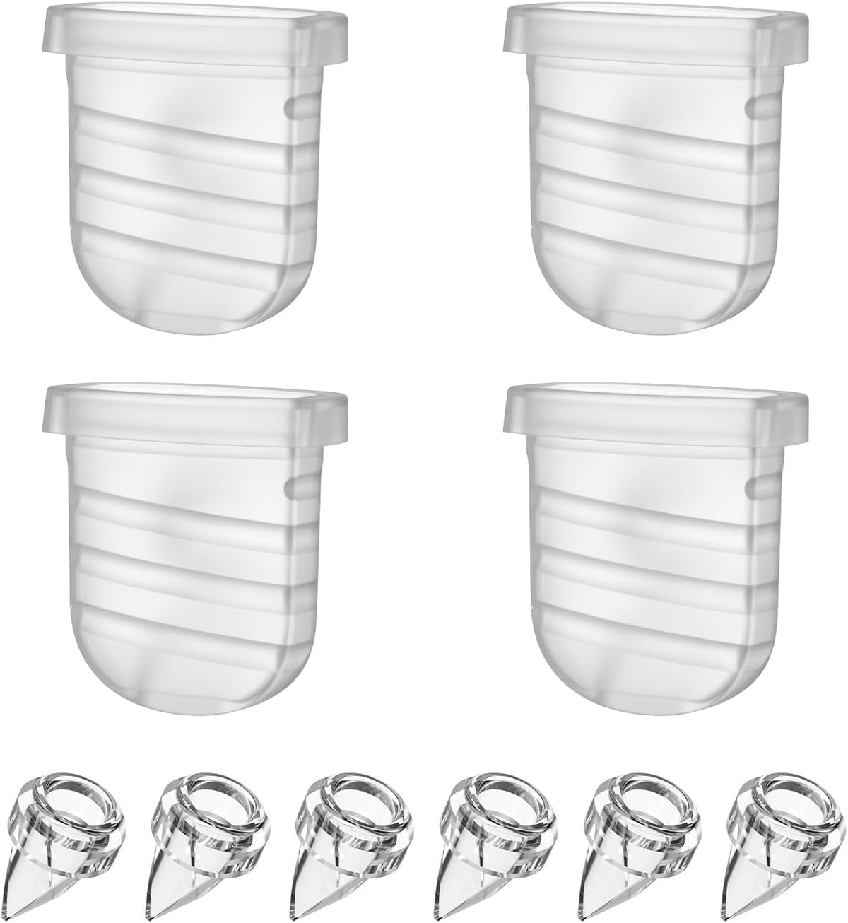 6PCS Válvulas de pico de pato 4PCS diafragma, piezas de repuesto de...