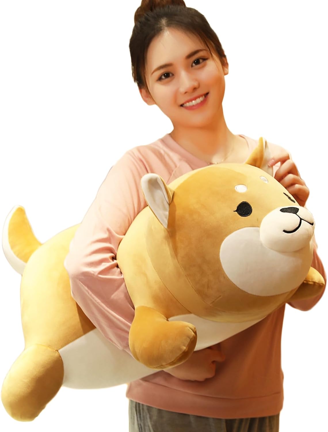 ERDAO Shiba Inu - Almohada de peluche, suave juguete de peluche de...