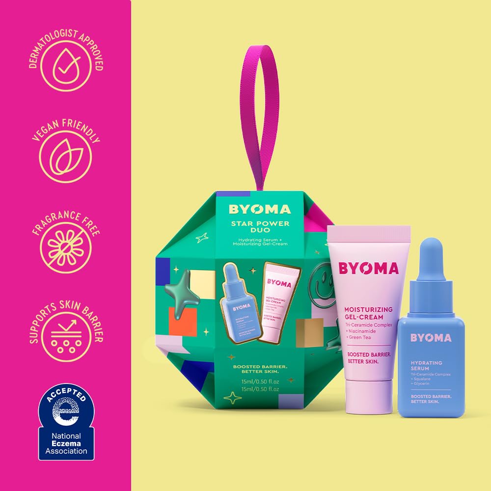 Kit de viaje BYOMA Star Power Duo de 2 piezas | Suero facial hidrat...