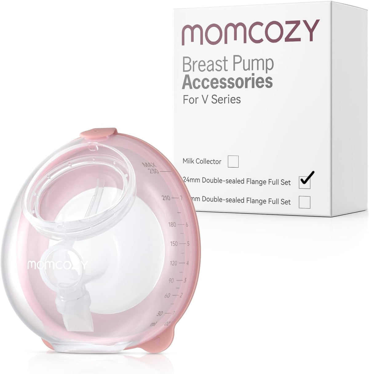 Momcozy - Juego completo de tazas colectoras para V1 Pro\/V2 Pro, b...