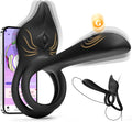 MOOLIGIRL Anillo de pene de juguete sexual para adultos, anillo dob...