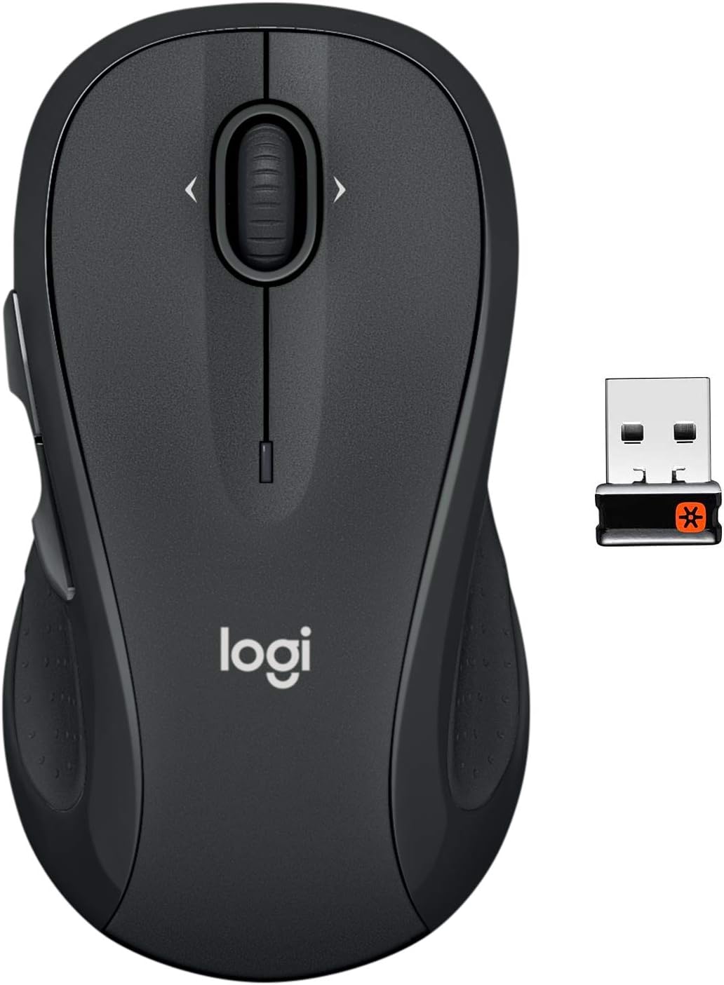 Logitech Ratón inalámbrico ambidiestro de tamaño completo M510 de 2...