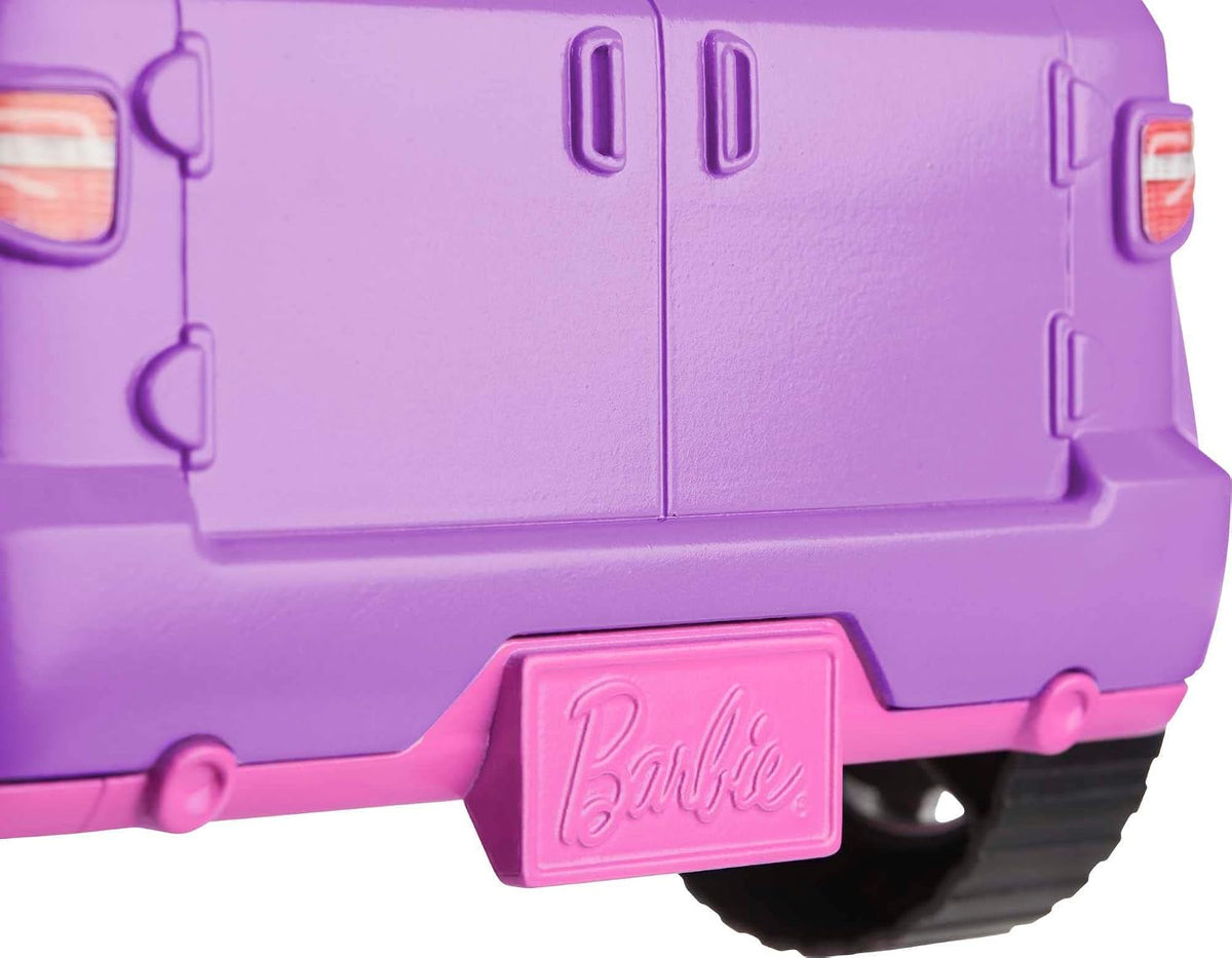 Barbie Dreamland Off-Road Vehicle | Vehículo morado con 2 asientos...