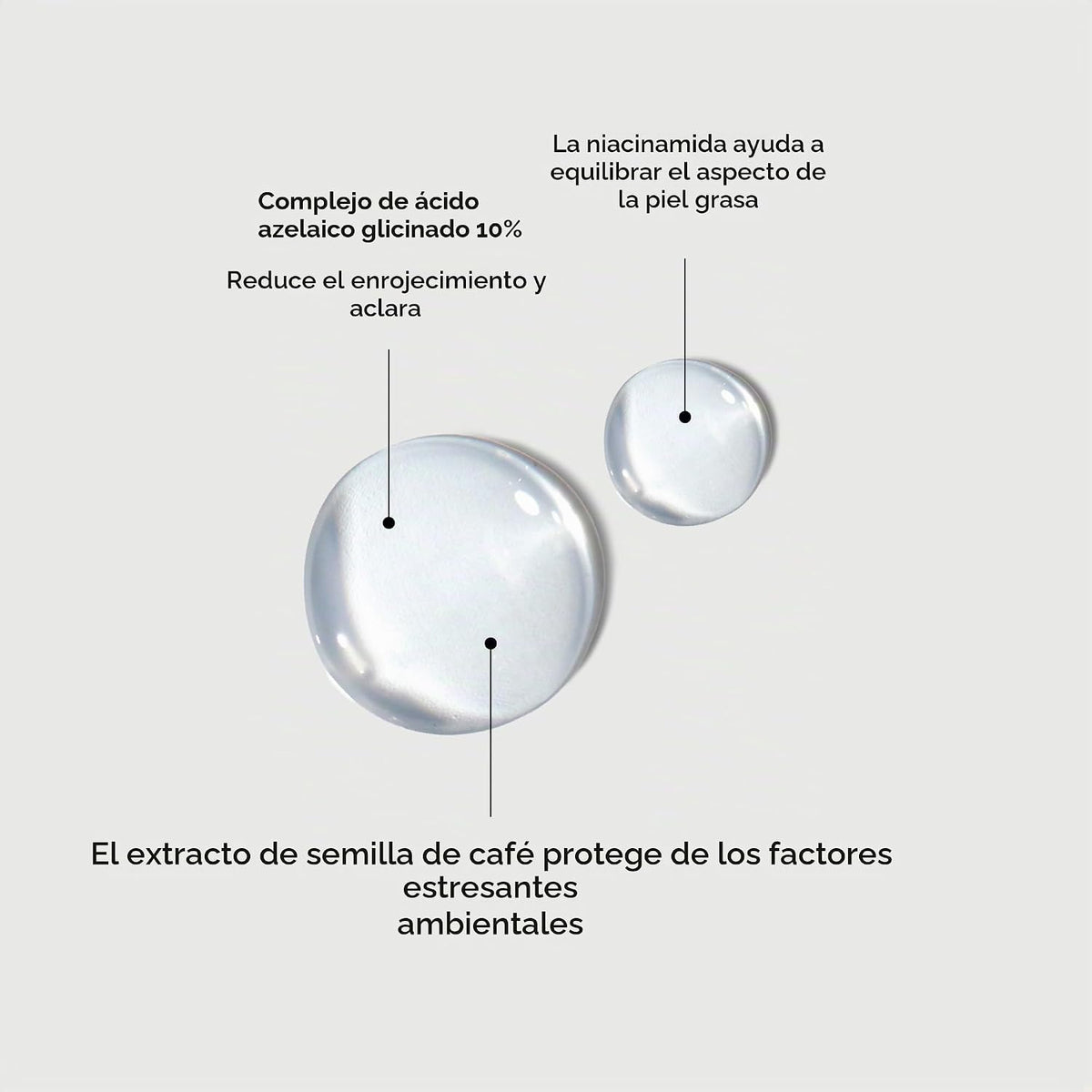 Naturium Ácido Azelaico Tópico 10%, tratamiento de belleza para el...
