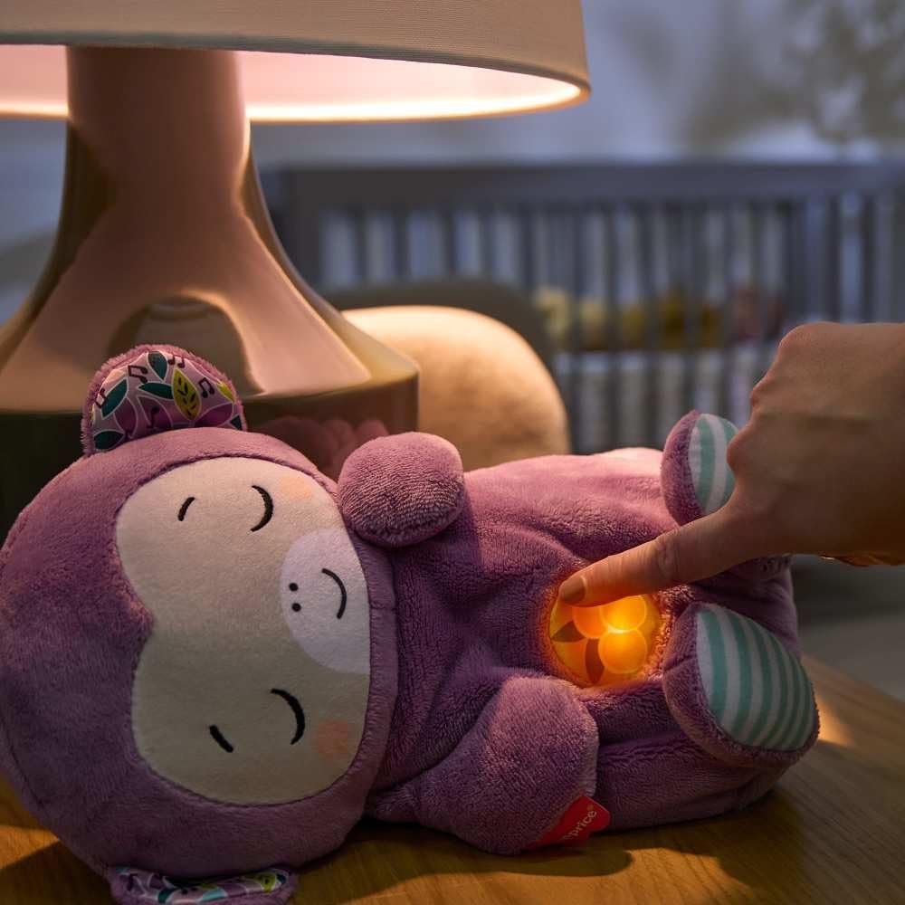 Fisher-Price Juguetes para bebés Soothe \u2018n Snuggle Mono púrpur...