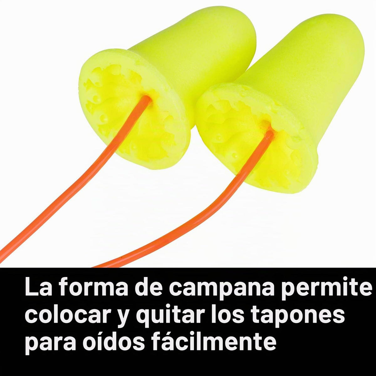 3M E-A-Rsoft tapones para los oídos, en bolsa de polipropileno, Ama...