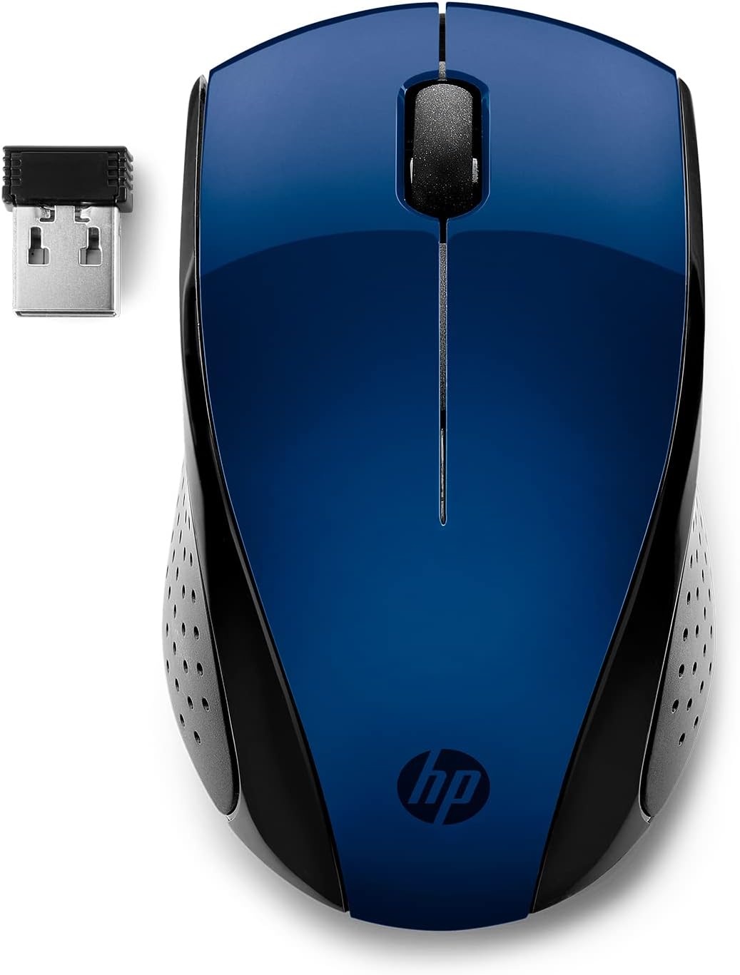 HP Ratón inalámbrico X3000 G3 - Azul, batería de 15 meses, agarres...