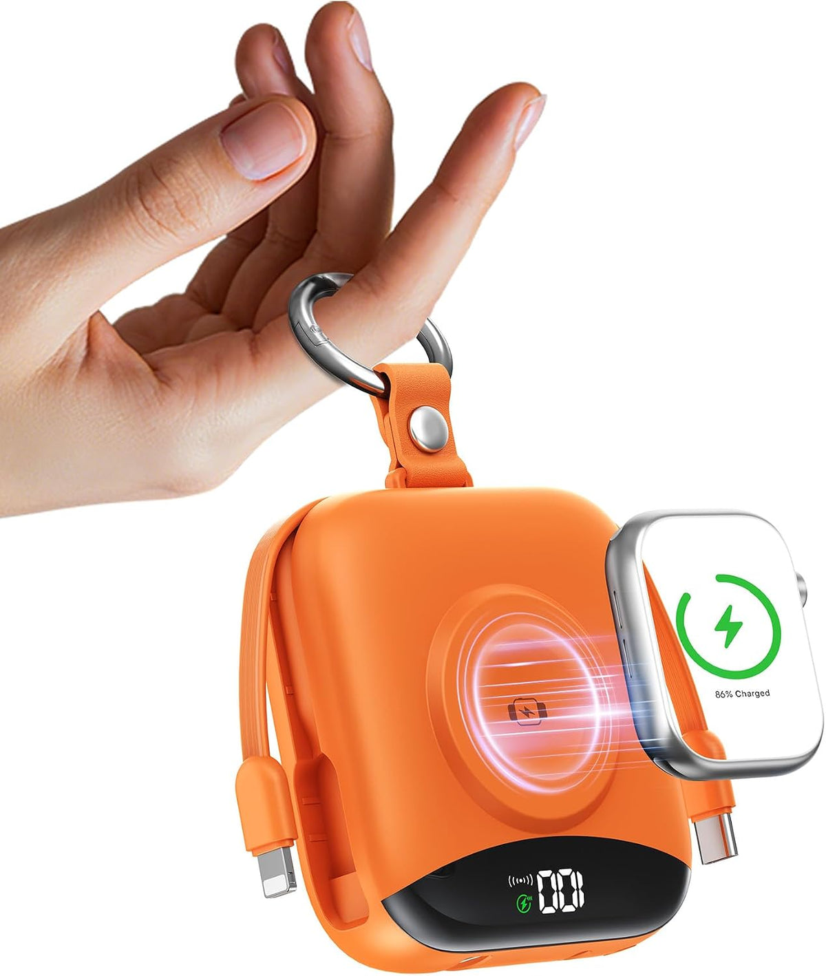 BLJIB Cargador portátil 10000mAh 22.5W Banco de energía incorporado...